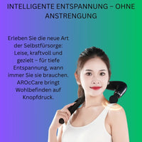 Arocare Massagegerät mit 9 Modi – Tiefengewebemassage für Rücken, Nacken & Schultern